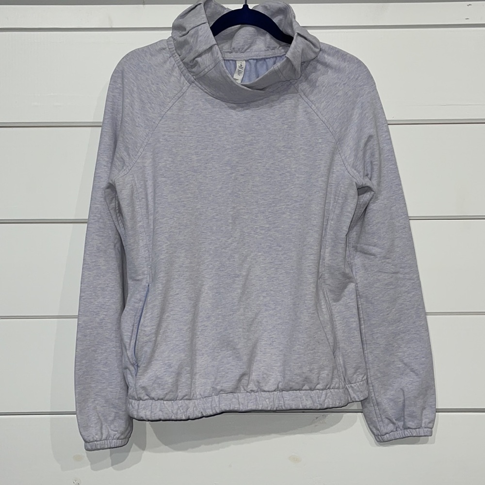 Lululemon After All Cowl Neck Purple Pullover